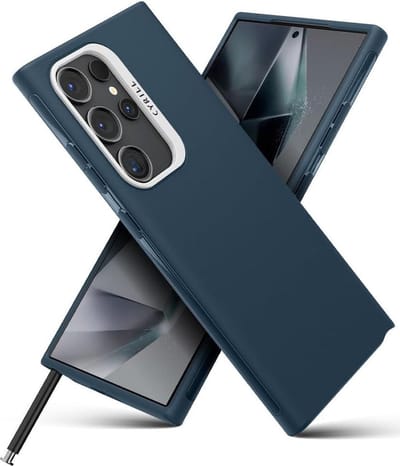 Spigen Hoesje Geschikt voor Samsung Galaxy S24 Ultra - Cyrill Ultra Color - Back Cover TPU - Blauw