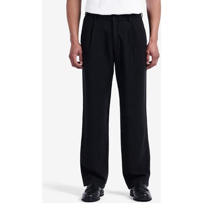 No Label Mayfair Linen Black Größe: W29L32 | Chinos Outlet | Herren | Schwarz