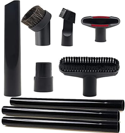 Stofzuigeropzetstukken en Verlengen - 9 Stuks Accessoires voor 1 1/4 inch en 1 3/8 inch Stofzuigers