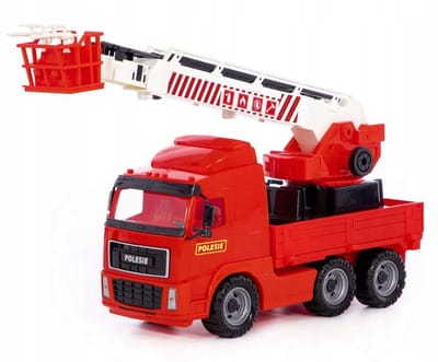 Polesie Brandweerwagen Speelgoed 8787 - Grote Rode Brandweerwagen