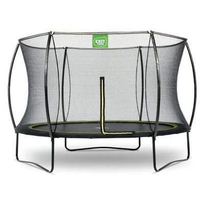 EXIT Silhouette Trampoline ø305cm - Op Poten - Rond - Trampoline Buiten - Voor Kinderen - Zwart