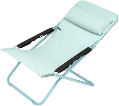 Lafuma Mobilier Transabed sun bed Batyline Duo green 2022 camping chair