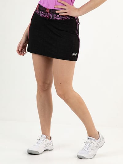 Sjeng Sports OFFRA - Maat: S Zwart - Padel Rokjes Vrouwen - Sportrok - single jersey