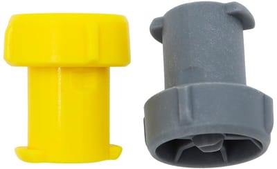 Dailygoods- Sproeikop Precisie - 2 Stuks - Fijne Sproeikop - Onderdeelnummer 2.644-125.0 - Voor OC3 Draagbare Reiniger - ABS-Kunststof