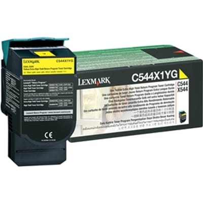 Lexmark C544X1YG toner cartridge geel (origineel)