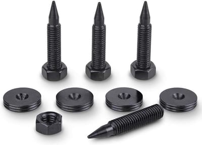 Luidspreker Spikes en Onderleggers M8 - 45mm L - Set van 4
