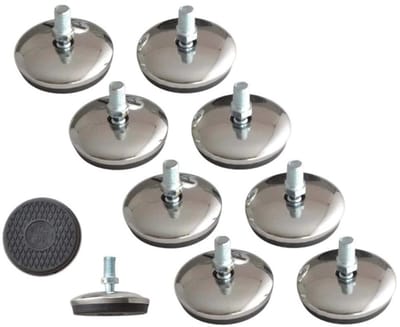 Dailygoods- Meubelpoten Verstelbaar - Meubelverhoger - Meubelpoten Set van 4 - Tafelpoten - Kastpoten - Hoogwaardige Afwerking - Meubelbenen