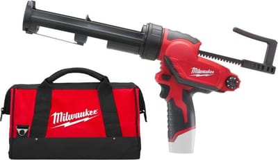Milwaukee M12 PCG/310C-0 Subcompact Accu Lijm- en Kitspuit met 310 ml patroonhouder - 4933441783