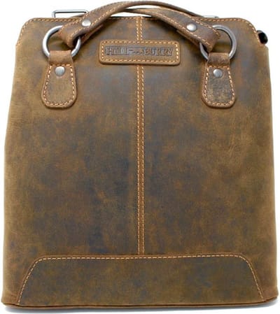 Hillburry rugzak - Leder - Anti Diefstal - schoudertas en rugzak - Buffel leer - Vintage leer - Oud lederlook