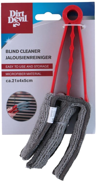 Dirt Devil Raamlamellenreiniger - Kunststof Lamellenreiniger Voor Jaloezieën - 21 X 4 X 5cm