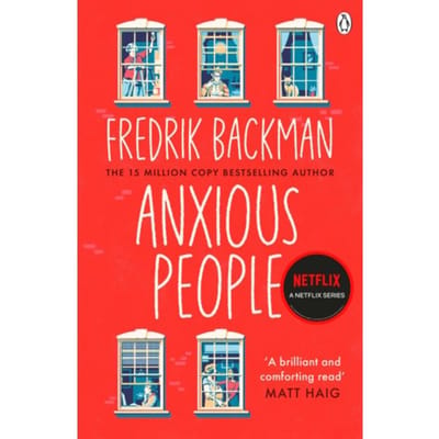 Angstige Mensen door Fredrik Backman Paperback Boek 9781405930253