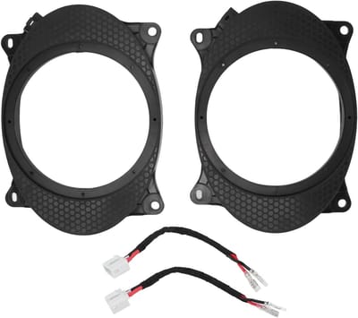 Speaker Adapter Ringen - Spacer Ringen - Auto Audio Upgrade - Verbeterde Geluidskwaliteit - 6.5 inch - Zwart