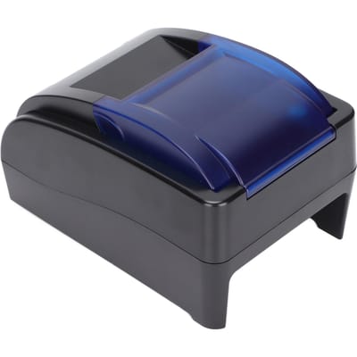Imprimante d'étiquettes 58mm Mini Portable Stable Pratique Imprimante Thermique pour Supermarché Vente à Emporter Express UK Plug