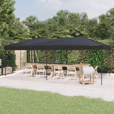 Opvouwbare Partytent - Paviljoen Tent - Outdoor Evenementen - Waterdicht Oxford Weefsel - 3x6 Meter - Antraciet
