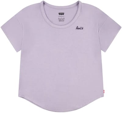 Levi´s ® Kids Favorite T-shirt Met Korte Mouwen Paars 4 Years Meisje