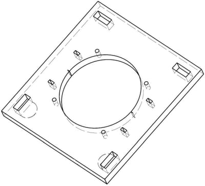 Wolf Warmte-isolatie voorzijde voor NK-32-40, 1603601