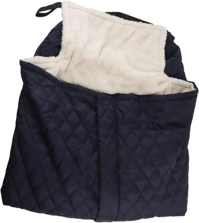 Wheelchair Cushion for Winter, Warm Blanket for Wheelchair, Warm Fleece Blanket for Wheelchair, Wheelchair Cushion (Black)