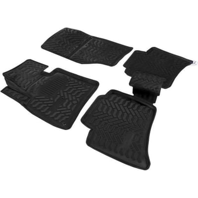 J&J AUTOMOTIVE | Tapis De Sol En Caoutchouc 3D Exclusive Pour Volkswagen Touareg 2014-2018 noir