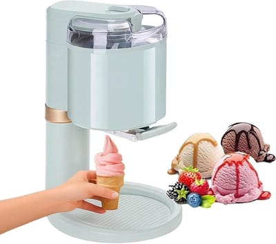 Dessertmaker - IJsmachine - Thuis Desserts Maken - Snel Resultaat - 1 Liter - Groen