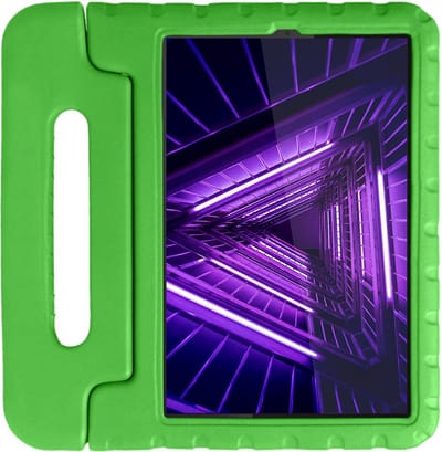 Hoes - Geschikt voor Lenovo Tab M10 FHD Plus (2e / 2nd Generatie) - Kinderhoes Shockproof Bumper - Kidsproof Case - Tablet Hoesje - Kinder Hoesje Cover - Groen