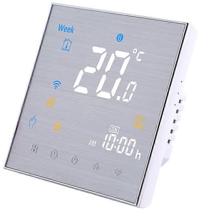 BHT-3000GCLW- WiFi Slimme Thermostaat - 5A 95-240V - Groot LCD - 86x86x13.3mm