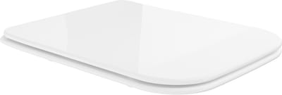Mexen slanke, zacht sluitende slim zitting, duroplast, witte glans - 39090100
