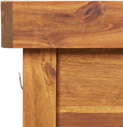 Plantentafel Acaciahout - Tuinwerktafel - Planten Verzorgen - Zinken Werkblad - Met Legplank - Origineel