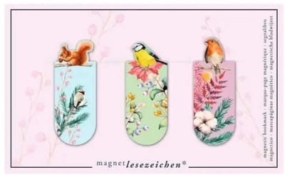 Magnetische Boekenlegger Bird Romance - Boekenlegger