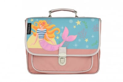 Caramel & Cie Kleuterboekentas Mooie zeemeermin - Schooltas/Boekentas - Smal