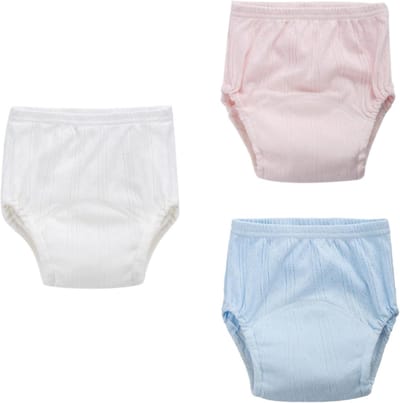 Baby Training Broekjes - Oefenondergoed Peuter - Zindelijkheidstraining - Ademend Katoen - 44 x 24 cm - Diverse Kleuren