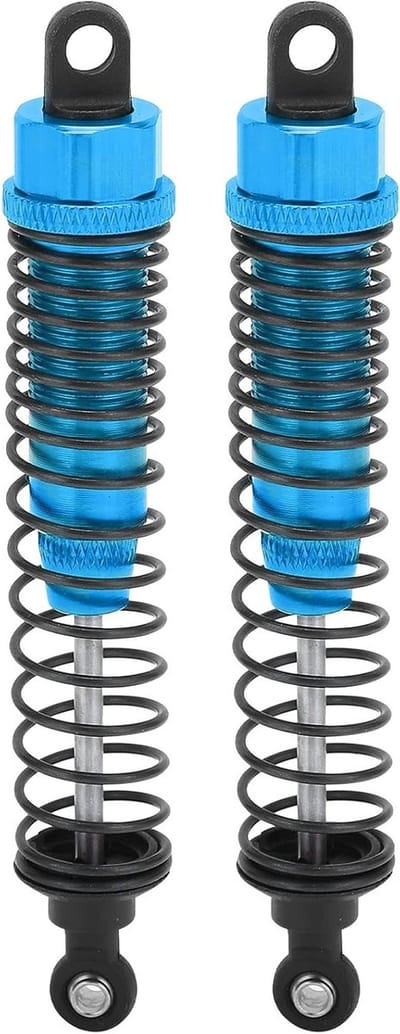 2 Stuks 110mm Verstelbare RC Schokdempers van Sterk Metaal voor Modelauto's en Offroad Voertuigen