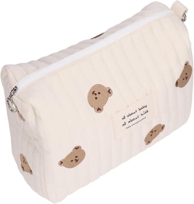 Luiertas Organizer - Mini tas - Onderweg - Wasbaar katoen - Compact formaat