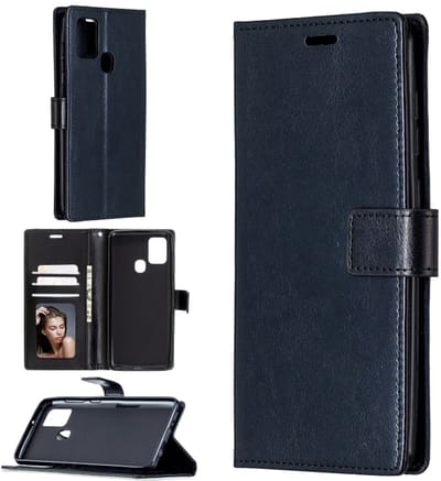 Portemonnee Book Case Hoesje Geschikt voor: OnePlus Nord N100 -  zwart