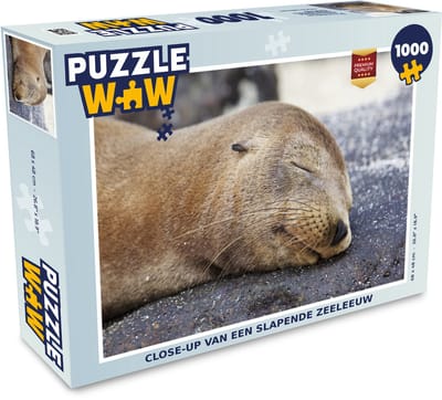 Puzzel Close up - Dieren - Stenen - Legpuzzel - Puzzel 1000 stukjes volwassenen