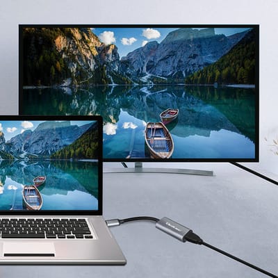 Qoltec Adapter Aluminium USB-C 3.1 MHL naar HDMI Adapter 4K |   60Hz |   32AWG voor laptop en smartphone