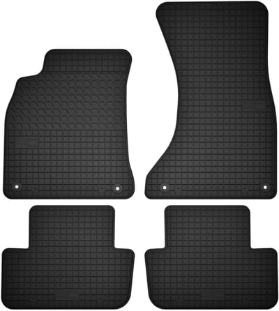 Wielganizator SolidTread - Rubberen Automatten - Audi A4 B8 (2008-2015) - Zwart - Perfecte Pasvorm
