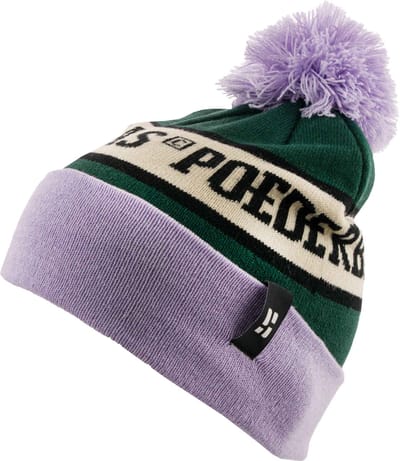 Poederbaas Freeride Beanie - Green Purple