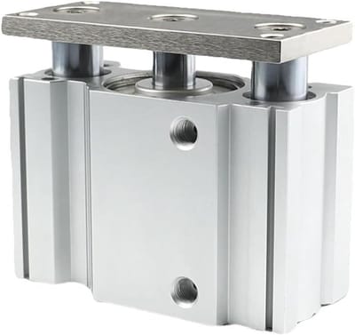 Geleidingscilinder Serie - Pneumatische Cilinder - Industriële Automatisering - Variabele Slaglengte - 10 mm tot 400 mm - Metaal