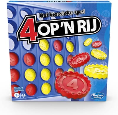 4 op 'n rij Spel - Strategisch Spel voor 2 Spelers vanaf 6 Jaar - Leuk Cadeau voor Kinderen en Volwassenen