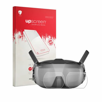 upscreen - Screenprotector voor DJI Goggles N3 (Lens) - Folie Beschermfolie Beschermglas transparant