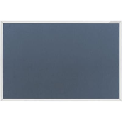 magnetoplan 1460003 Prikbord Koningsblauw, Grijs Vilt 600 mm x 450 mm