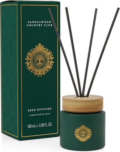 Somerset Country Club Geurstokjes 100 ml Cedarwood & Moss