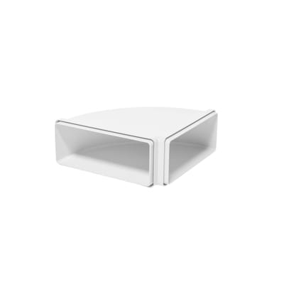 AEG Horizontale rechthoekige bocht 90° (220 × 90 mm) – M2CKCF04U 9029866176