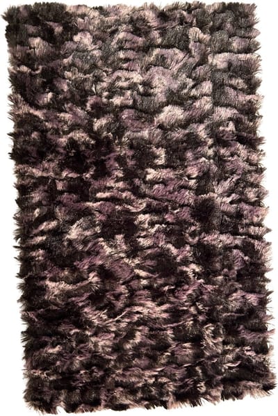 Fashionable Fleece Dames Sjaal / Thermo Scarf | Ronde Warme Sjaal - Paars