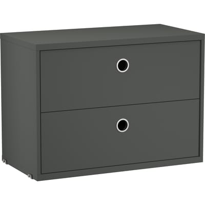 String Furniture Ladeblok - dark grey - 58 x 42 x 30 cm