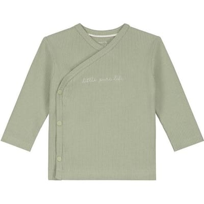 Prénatal newborn shirt rib Pure Light Greenshade 44 unisex