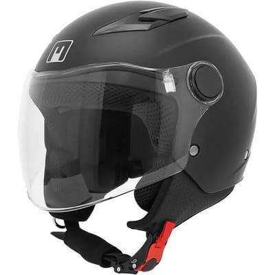 Kindermoto jethelm met eenvoudig vizier MPH Play