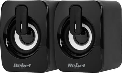 Rebel Comp CS-15 Serie - PC-Speakers - 6W - USB - Klassiek Design