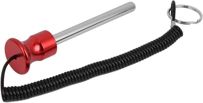 Allecto- Gewichtsstapelpin - Magnetisch - Pinnen - Trainingsapparatuur - Accessoires - Machine - Gewichten - Geschikt voor Fitnessapparatuur - Zwart - Trekkoord Kracht.