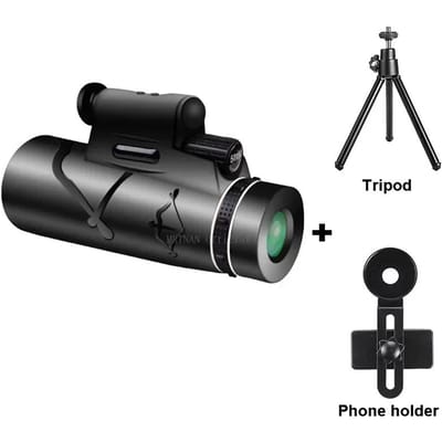 50X60 Krachtige Verrekijker Lange Afstand Zoom HD Draagbare Professionele Telescoop Monoculair Low Light Nachtzicht voor Jacht